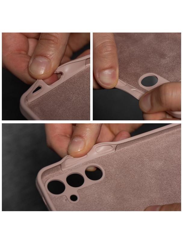 Futerał SILICONE 2mm do SAMSUNG S26 Plus kompatybilny z MagSafe pudrowy róż