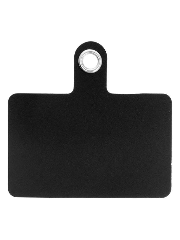 Wkładka plastikowa dla zawieszki do telefonu / sztywna - czarny