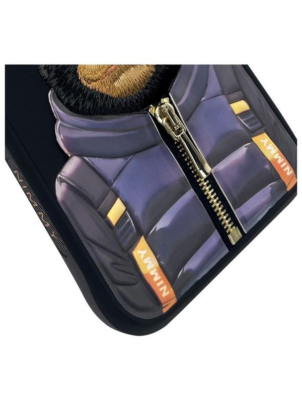 NIMMY futerał COOL&CUTE 2.0 Monkey do IPHONE 15 Pro Max czarny