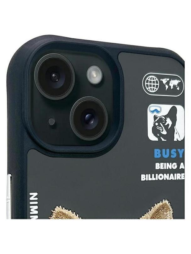 NIMMY futerał COOL&CUTE 2.0 Dog do IPHONE 15 czarny