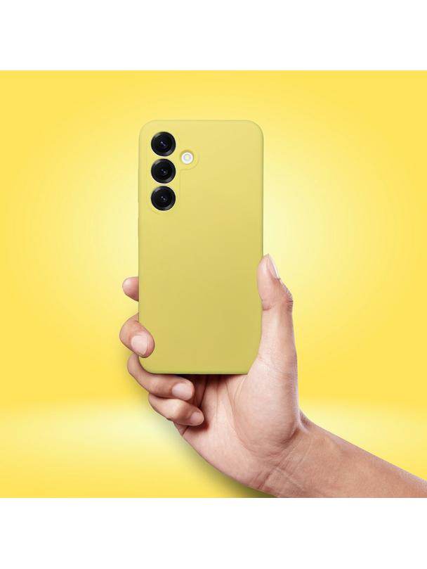 Futerał SILICONE 2mm do HONOR 400 Pro żółty