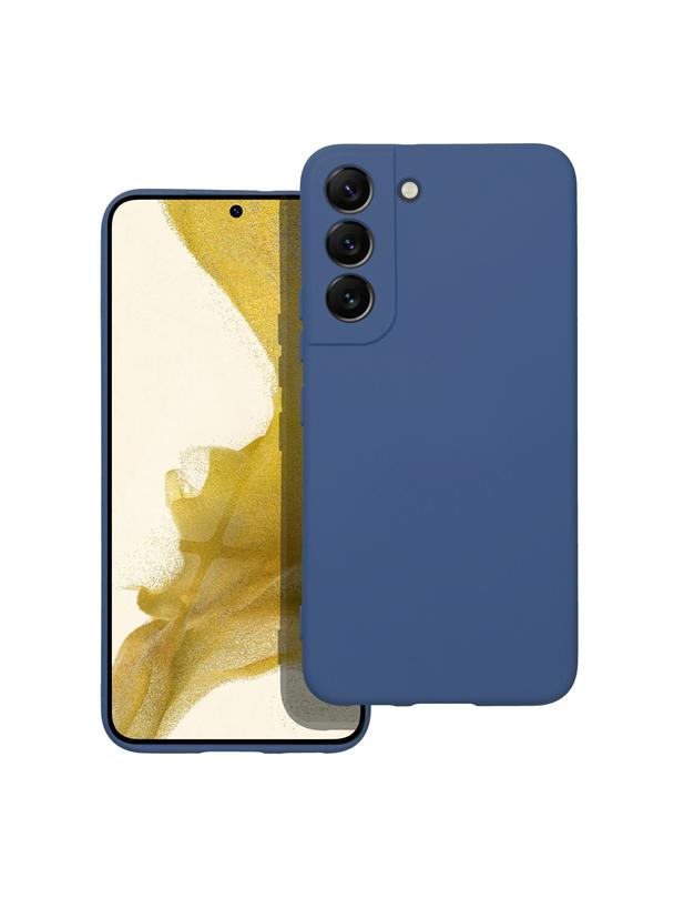 Futerał SILICONE do SAMSUNG S22 niebieski