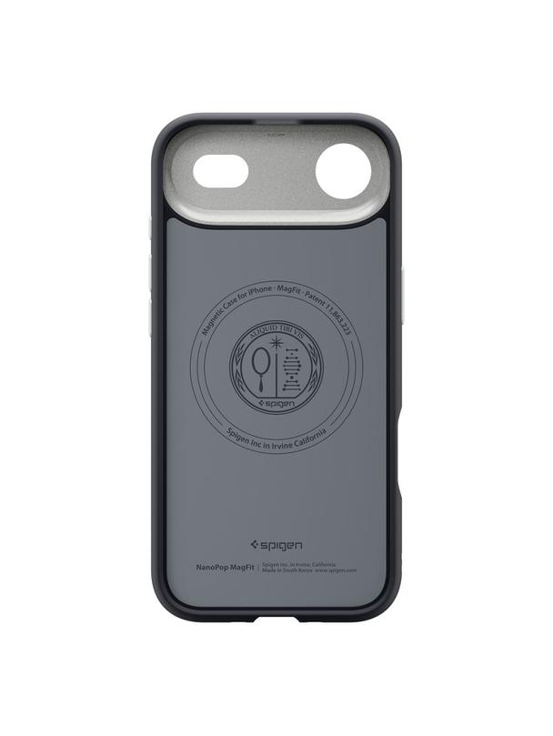 SPIGEN futerał NANO POP MAG kompatybilny z MagSafe do IPHONE 17 Air black sesame