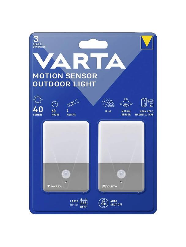 VARTA lampka z czujnikiem ruchu (motion sensor outdoor light) 16634 2 szt