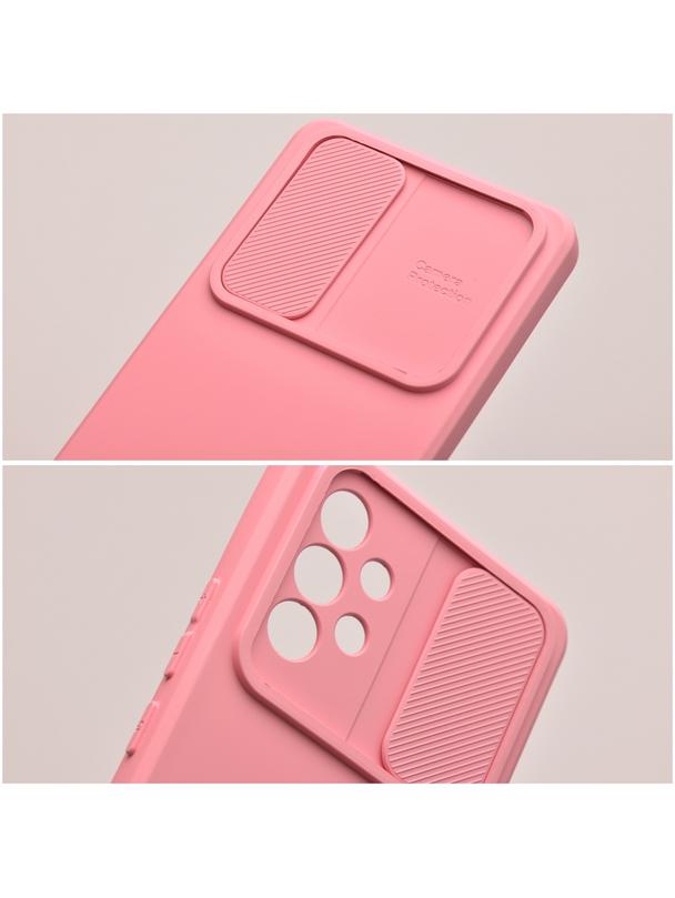 Futerał SLIDE do SAMSUNG A14 5G / A14 4G jasnoróżowy