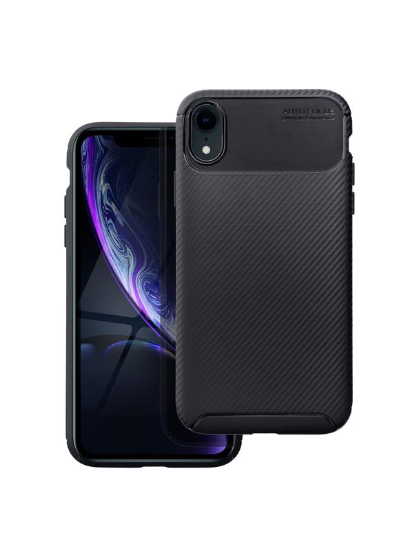 Futerał CARBON PREMIUM do IPHONE XR czarny