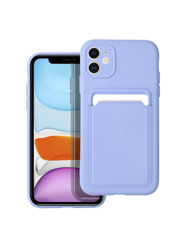 Futerał CARD CASE do IPHONE 11 fioletowy