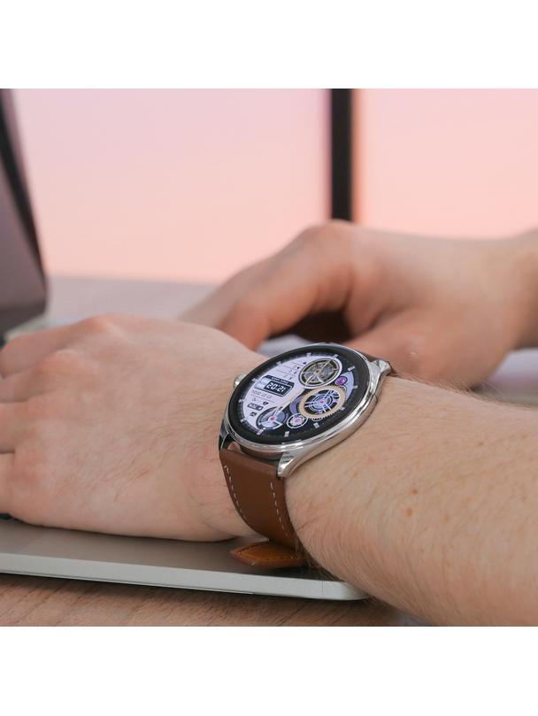 Smartwatch Hoco 1,43" AMOLED IP67 z funkcją rozmowy Y22 srebrny