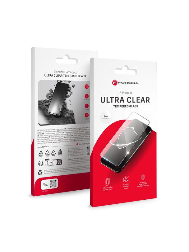 Szkło hartowane do Samsung S26 PLUS Forcell Ultra Clear Glass czarne