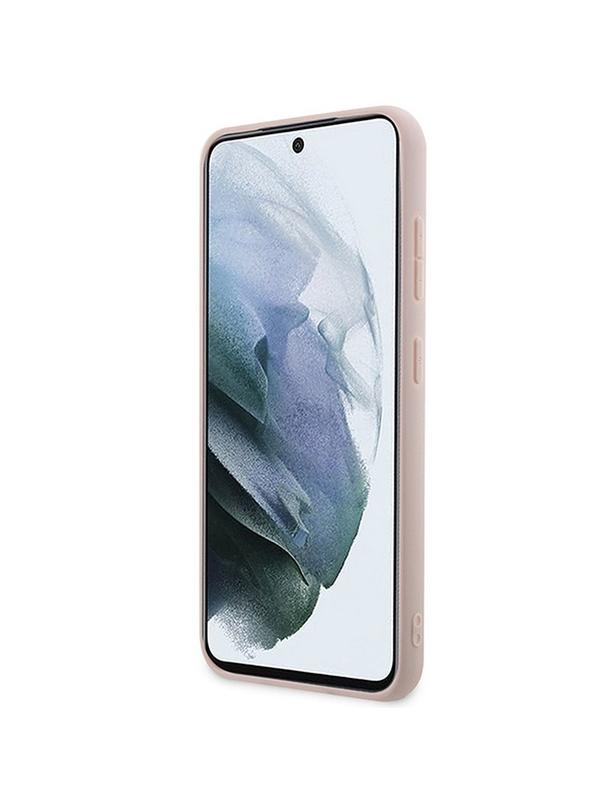 GUESS futerał do SAMSUNG A35 GUHCSA354GMGPI (4G Big Metal Logo) różowy