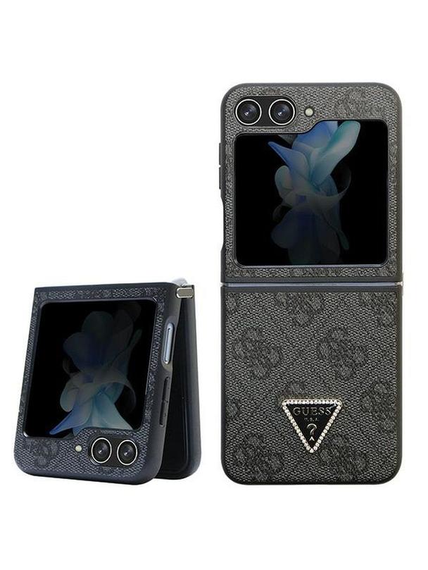 GUESS futerał do SAMSUNG Z FLIP 5 GUHCZF5P4TDPK (4G Triangle Strass) czarny