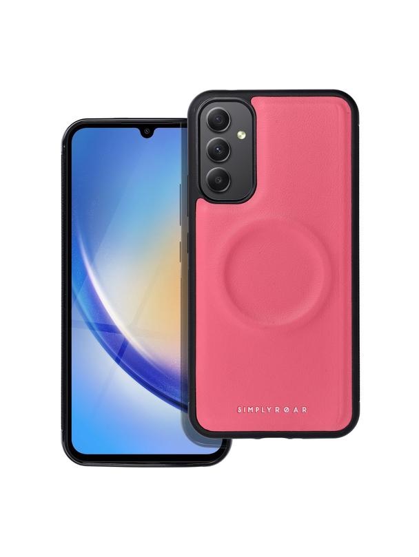 ROAR futerał MAG MORNING do SAMSUNG A34 Różowy