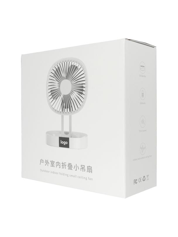 Przenośny wentylator składany 933 biały