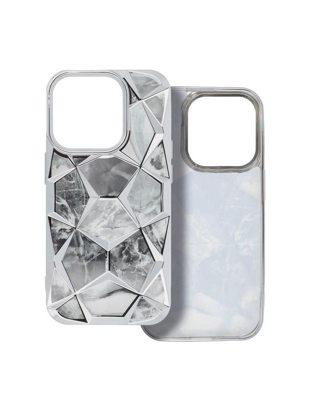 Futerał TWINKI do IPHONE 16 PLUS srebrny