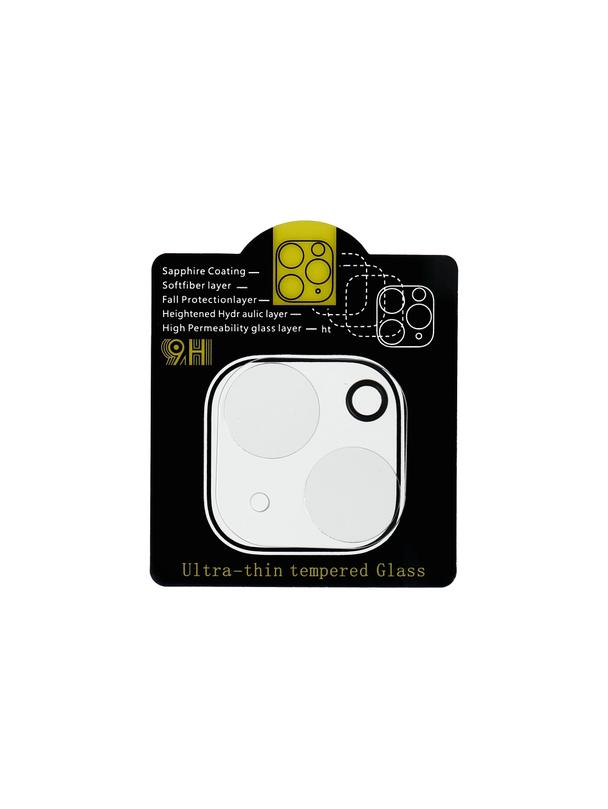 Szkło hartowane 5D Full Glue do aparatu - do iPhone 14 Transparent