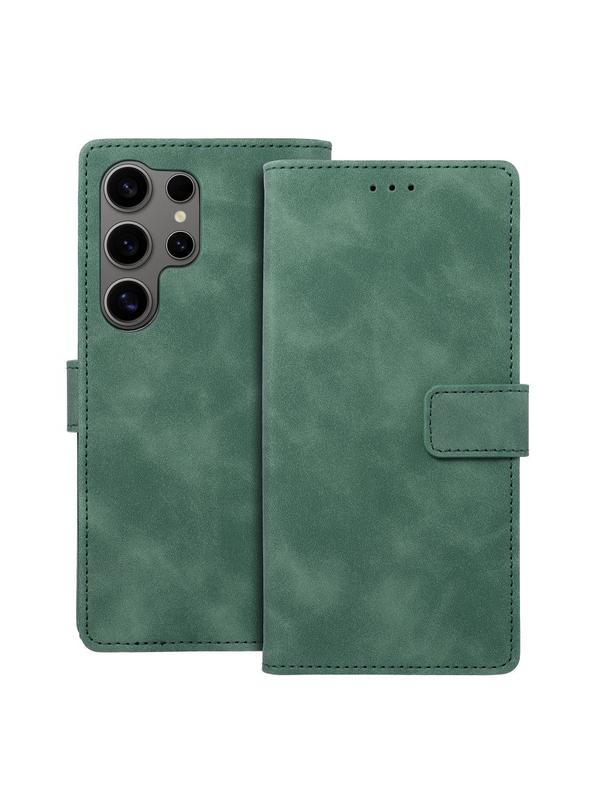 Kabura TENDER Book do SAMSUNG S24 Ultra zielony