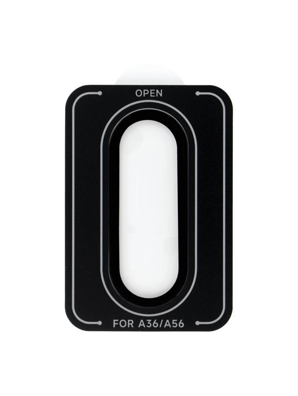 Osłona aparatu PROTECTOR 9H + aplikator do SAMSUNG A36 / A56 czarna