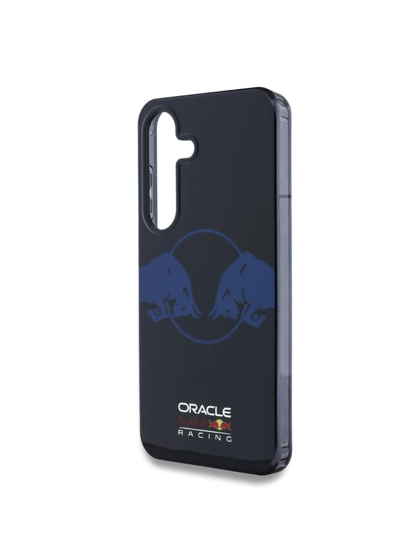 RED BULL futerał do SAMSUNG S25 RBHMS25S24HIDBV (Magnetic IML Transparent PC Two Bulls) navy