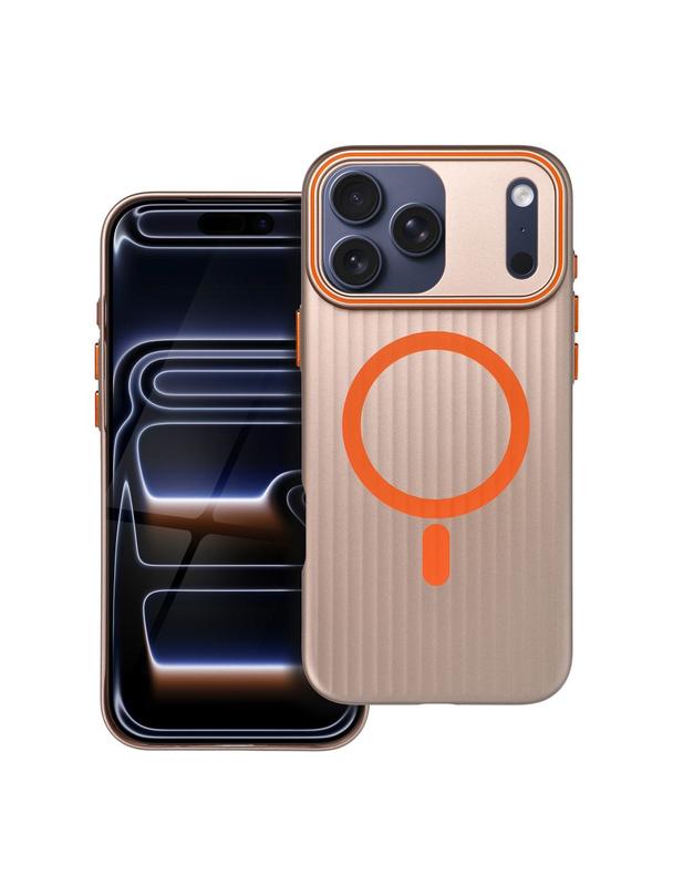 Futerał SIMPLY kompatybilny z MagSafe do IPHONE 17 Pro Max tytan pustynny