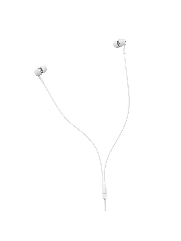 Słuchawki przewodowe douszne Jack 3,5 mm Hoco M70 białe