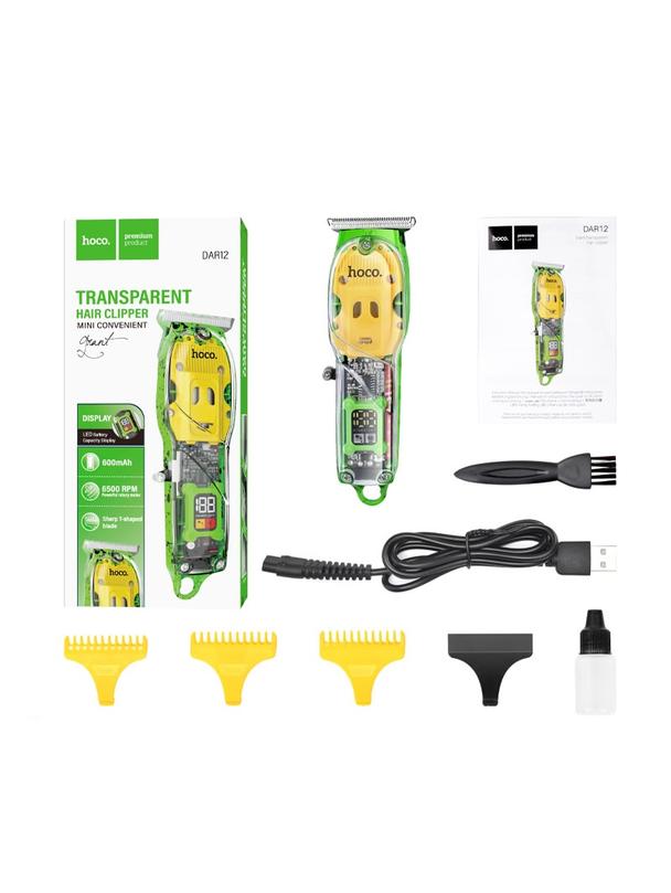 Maszynka do strzyżenia włosów Hoco DAR12 zielona