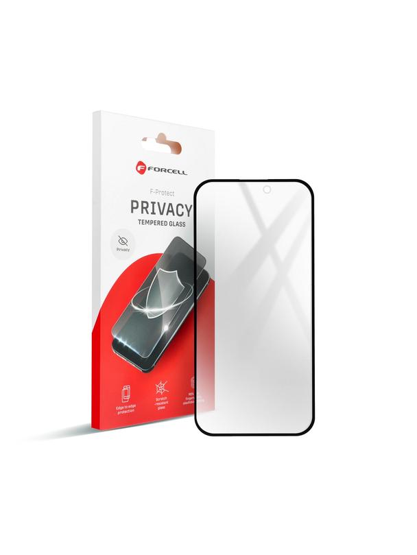 Szkło hartowane do iPhone 14 PRO MAX Forcell Privacy Glass czarne