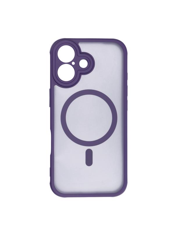 Futerał FULL MATTE MAG COVER kompatybilny z MagSafe do IPHONE 17 fioletowy