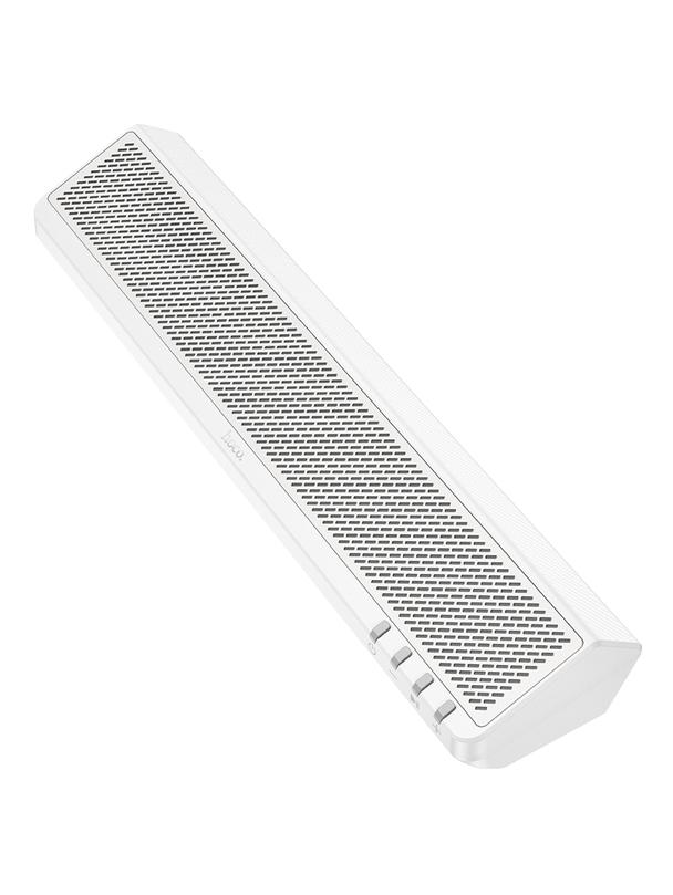 Głośnik bluetooth 2 x 3W Hoco 2w1 BS66 biały