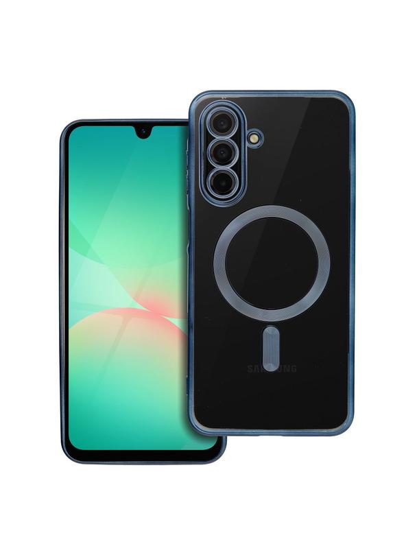 Futerał ELECTRO MAG COVER kompatybilny z MagSafe do SAMSUNG A26 tytanowy niebieski