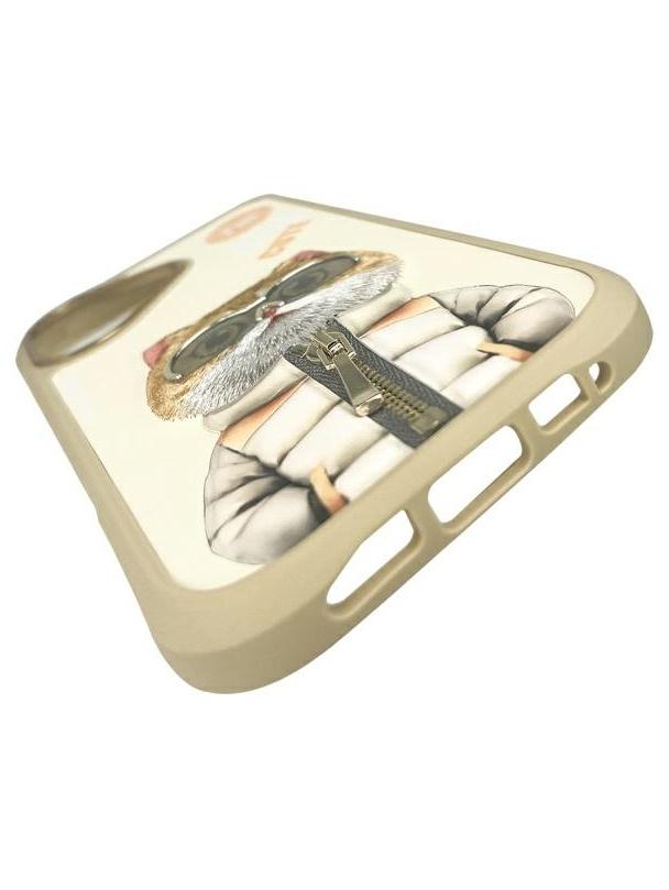 NIMMY futerał COOL&CUTE 2.0 Cat do IPHONE 16 khaki