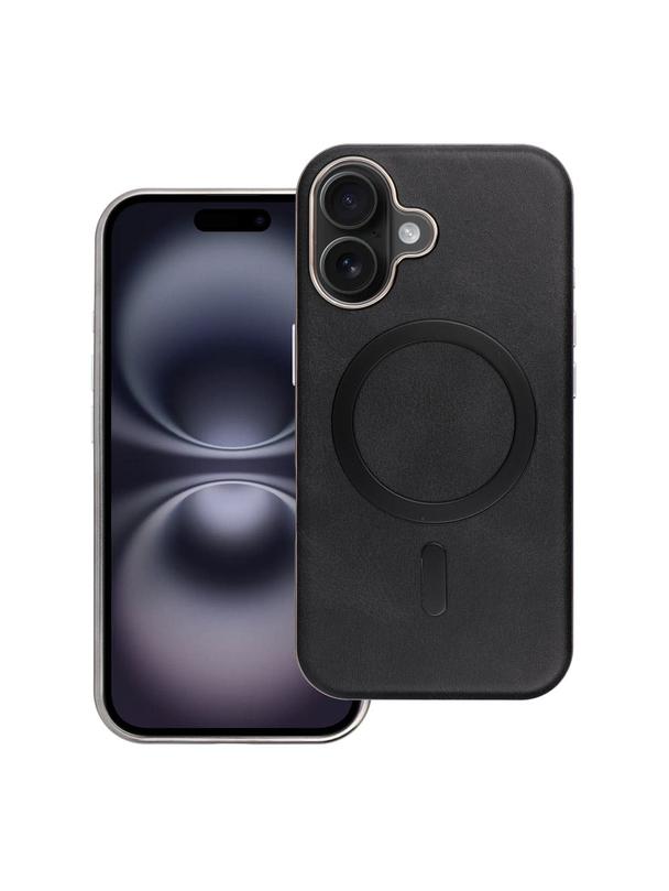 Futerał GENTLEMAN MAG COVER kompatybilny z MagSafe do IPHONE 16 PRO MAX czarny