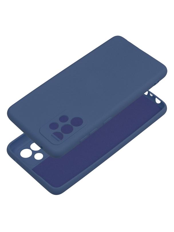 Futerał SILICONE do SAMSUNG A52 5G / A52 LTE ( 4G ) / A52S niebieski