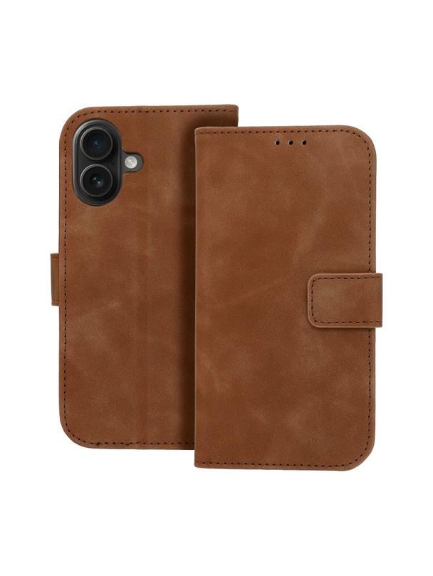 Kabura TENDER Book do IPHONE 16 brązowy