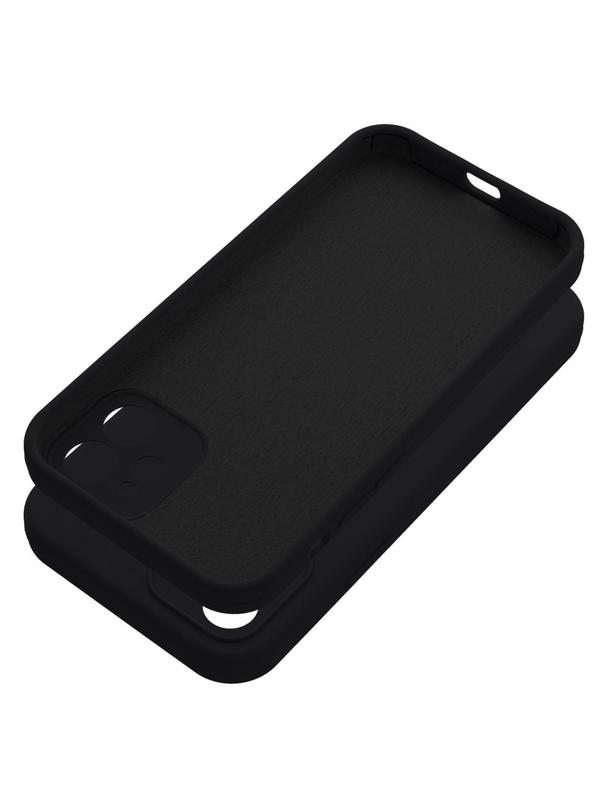 Futerał SILICONE 2mm do IPHONE 12 czarny