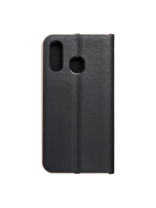 Kabura LUNA Book Gold do SAMSUNG A40 czarny