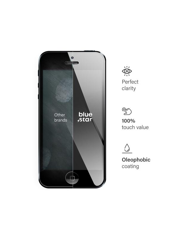 Szkło hartowane do iPhone 5 / 5C / 5S Blue Star
