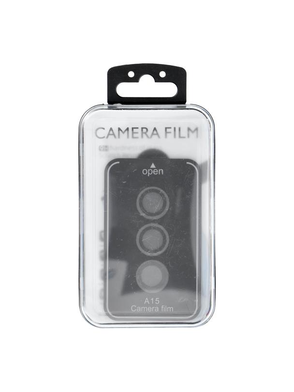 Osłona aparatu PROTECTOR 9H + aplikator do SAMSUNG A15 czarna