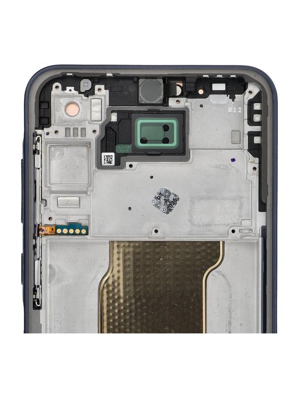 ServicePack Wyświetlacz LCD do SAMSUNG A35 5G A356B GH82-34221A   czarny / granatowy