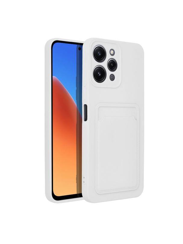 Futerał CARD CASE do XIAOMI Redmi 12 4G biały