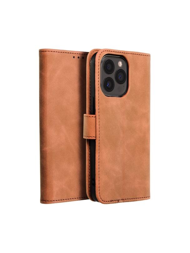 Kabura TENDER Book do IPHONE 13 Pro brązowy