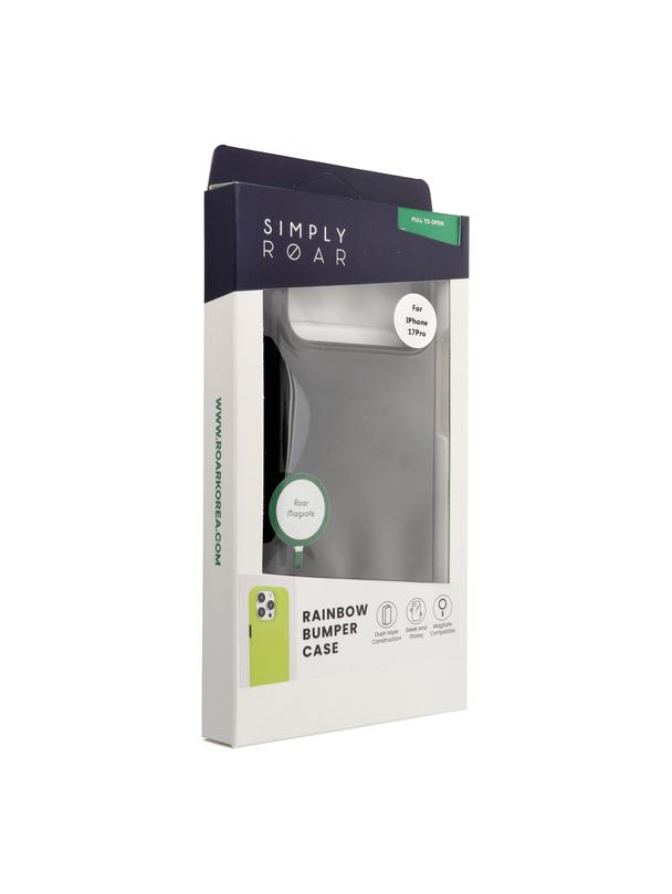 ROAR futerał RAINBOW BUMPER kompatybilny z MagSafe do IPHONE 17 Pro fioletowy