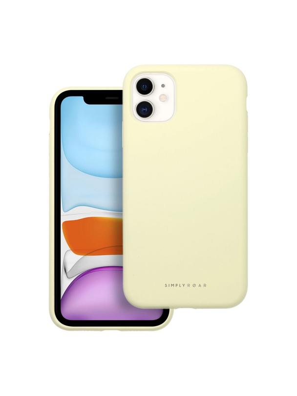 ROAR futerał CLOUD SKIN do IPHONE 11 Jasnożółty