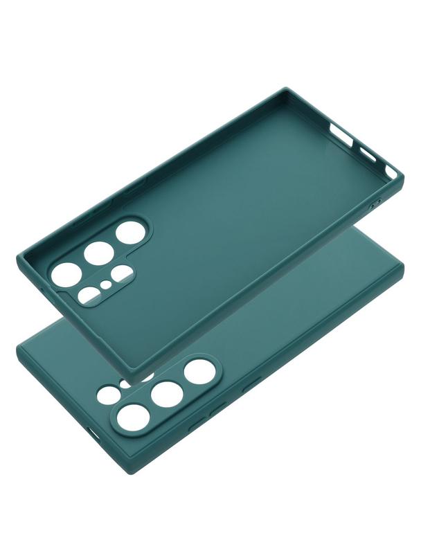 Futerał MATT do SAMSUNG S24 Ultra ciemnozielony