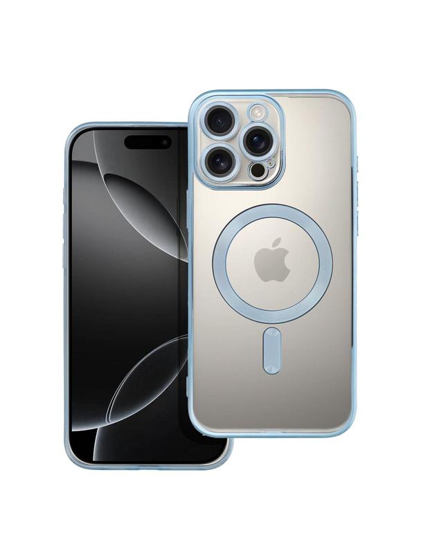Futerał ELECTRO MAG COVER kompatybilny z MagSafe do IPHONE 16 Pro Max niebieski