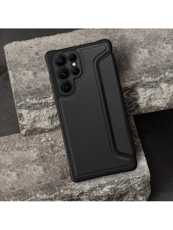 Kabura RAZOR Book do SAMSUNG S21 FE czarny