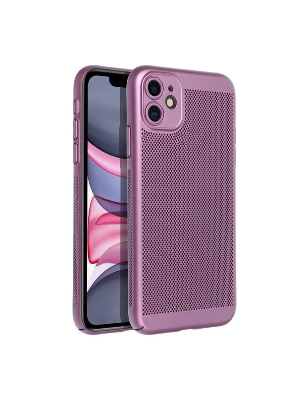 Futerał do iPhone 11 Breezy fioletowy