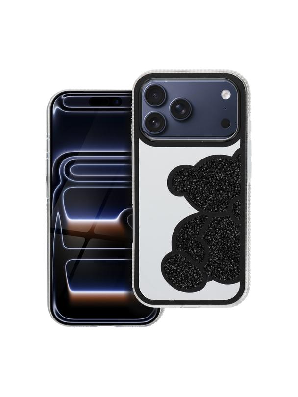 Futerał TEDDY BEAR do IPHONE 17 Pro czarny