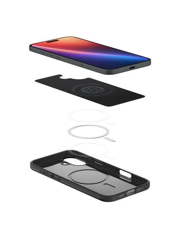 SPIGEN futerał THIN FIT MAG kompatybilny z MagSafe do IPHONE 16 Plus black