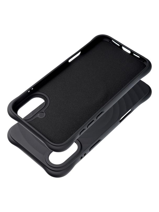 Silicone Zephyr Mag Cover kompatybilny z MagSafe do IPHONE 16 PLUS czarny