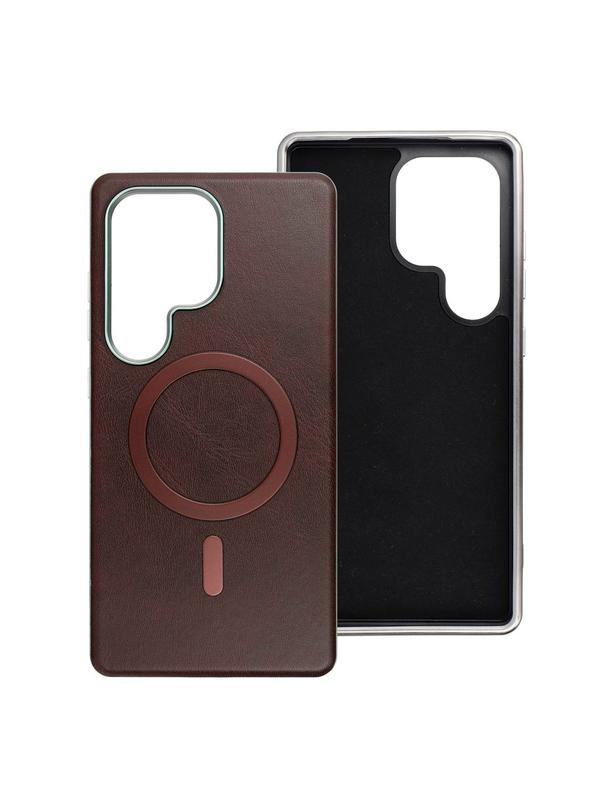 Futerał GENTLEMAN MAG COVER kompatybilny z MagSafe do SAMSUNG S26 brązowy